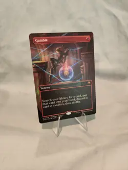 MTG Gamble BORDERLESS FOIL Special Guests Karlov Manor 0024 NM - Image 1