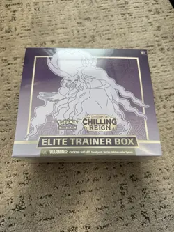 Pokemon Chilling Reign Elite Trainer Box Factory Sealed - Image 1