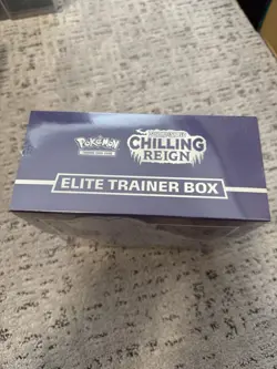 Pokemon Chilling Reign Elite Trainer Box Factory Sealed - Image 2
