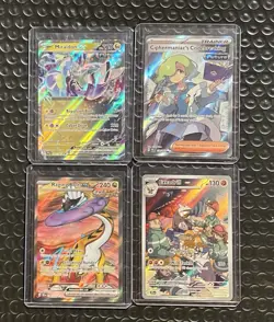 Pokemon Temporal Forces English Lot Of 4 Excadrill Full Art - Raging Bolt & More - Image 1