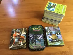 HUGE Pokemon Card Lot 370+ Cards 2019-2021 Holos Random Collection Tin Slammers - Image 1