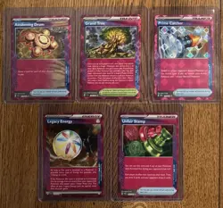 Pokemon 5 Card Lot Ace Spec English - Image 1