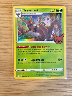 2024 Pokemon TCG Trick or Trade Promo- Trevenant #017/196 NM - Image 2
