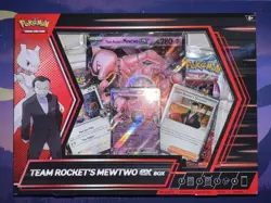 Pokemon TCG : Team Rocket's Mewtwo Ex Box Destined Rivals - New & Sealed - Image 1