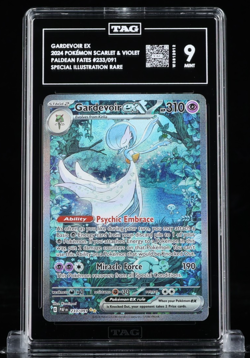 TAG 9 MINT 2024 POKEMON PAF EN-PALDEAN FATES 233 GARDEVOIR EX SIR - Image 1
