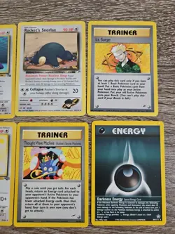 Pokemon Tcg Lot Of 10 GAMEFREAK Rares Fossil Neo Genesis Base Jungle LP-NM - Image 4