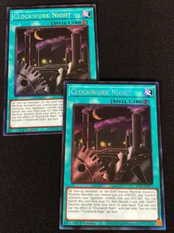 Yugioh Clockwork Night RA03-EN071 1st Collectors x2 (NM) - Image 1