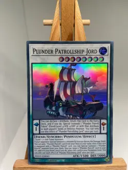 Plunder Patrollship Jord - Super Rare 1st Edition PHHY-EN041 - NM - YuGiOh - Image 1