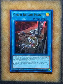 Yugioh Cyber Repair Plant LEDD-ENB12 Ultra Rare 1st Ed NM - Image 1