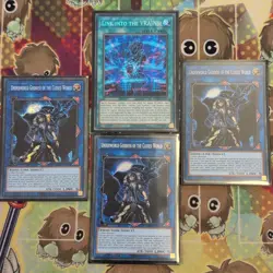 YUGIOH 3 x Underworld Goddess Of The Closed World MP22-EN028 + 1 x Link Vrains! - Image 1