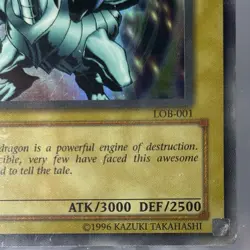 Yu-Gi-Oh Blue-Eyes White Dragon LOB-001 - Image 4
