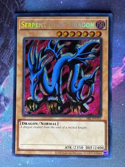 Yugioh - Serpent Night Dragon (VLP) - SRL-EN103 - Secret Rare - 25th Anniversary - Image 1