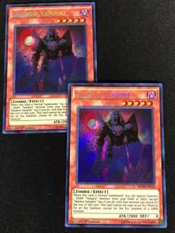 Yugioh Shadow Vampire MP14-EN152 1ST SECRET x2 (NM) - Image 1