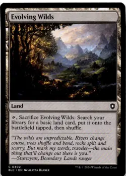 Evolving Wilds C Commander: Bloomburrow 302 NM - Image 1