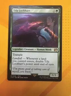 Tifa Lockhart Final Fantasy Rare MTG TCG CCG - Image 1