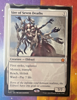 Sire Of Seven Deaths - Mythic - MTG TCG CCG - Image 1