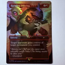 Magic The Gathering Mtg Foil Harmless Offering Deadpool Secret Lair Near Mint - Image 1