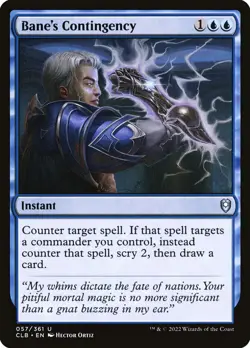 Magic the Gathering (mtg): CLB: Banes Contingency (x 4) - Image 1