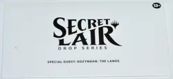 Kozyndan: The Lands NON-FOIL Factory Sealed Secret Lair Magic the Gathering MTG - Image 2