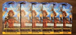 Magic The Gathering - 6 Aetherdrift Play Booster Packs - Image 1