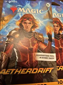 Magic The Gathering - 6 Aetherdrift Play Booster Packs - Image 2