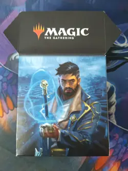 100+ Card Deck Box - Blue Staff Theme | 7% Off 2+ | Karlov Manor | NM | MTG - Image 1