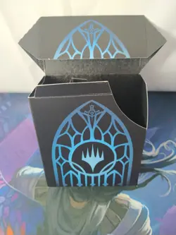 100+ Card Deck Box - Blue Staff Theme | 7% Off 2+ | Karlov Manor | NM | MTG - Image 2