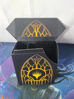 100+ Card Deck Box - Yellow Mirror Theme | 7% Off 2+ | Karlov Manor | NM | MTG - Image 2