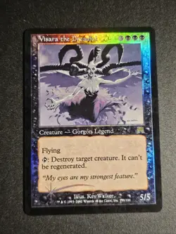 MTG | Visara the Dreadful | Onslaught | Foil | Light Played | English - Image 1