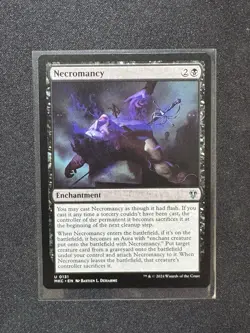 MTG - Necromancy - MKC Muders of Karlov Manor 0131 Base Uncommon Commander - Image 1