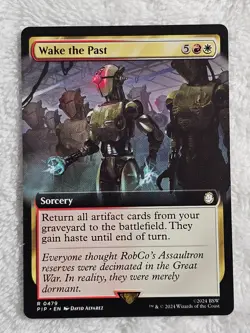 MTG Wake the Past (Extended Art) #479 Universes Beyond: Fallout Rare NM - Image 2