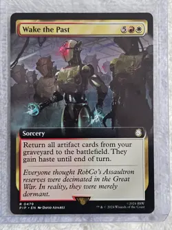 MTG Wake the Past (Extended Art) #479 Universes Beyond: Fallout Rare NM - Image 4