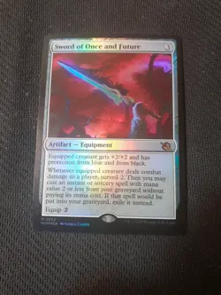 Sword Of Once And Future FOIL MTG - Image 1
