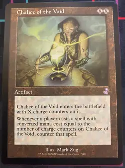 Magic the Gathering Chalice of the Void - Time Spiral: Remastered (2020) 390 - Image 1