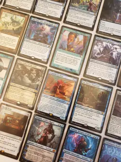 Custom Commander deck Mono Blue Artifacts Leonardo da Vinci Magic MtG 100 cards - Image 1