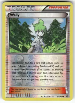 Wally XY - Roaring Skies Uncommon,Reverse Holo Pokemon Lightly played - Image 1