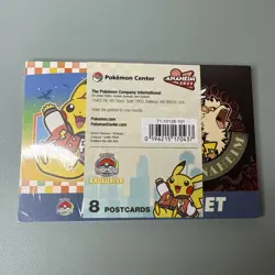 Pokemon Anaheim 8 Postcard Set World Championships 2025 - Image 1