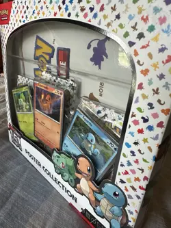 Pokemon 151 Poster Collection Box NEW SEALED three 151 booster packs promo cards - Image 3