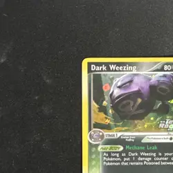 Pokemon Dark Weezing (42/109) (Stamped), Reverse Holo Team Rocket Returns LP - Image 3