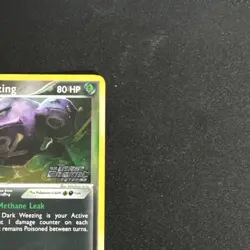 Pokemon Dark Weezing (42/109) (Stamped), Reverse Holo Team Rocket Returns LP - Image 4