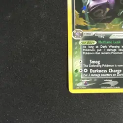 Pokemon Dark Weezing (42/109) (Stamped), Reverse Holo Team Rocket Returns LP - Image 5