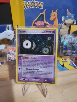 Pokemon Card - Unown (I) Unseen Forces I/28 Holo Rare LP - Image 3