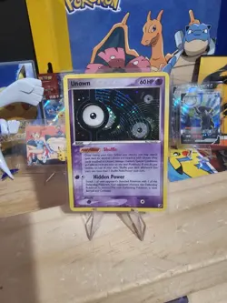 Pokemon Card - Unown (I) Unseen Forces I/28 Holo Rare LP - Image 4