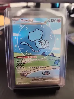 Pokemon TCG Bubble Mew EX 232/091 Paldean Fates Special Illustration Rare Card - Image 1