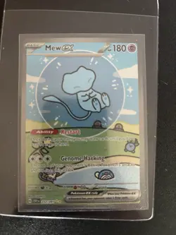 Pokemon TCG Bubble Mew EX 232/091 Paldean Fates Special Illustration Rare Card - Image 1