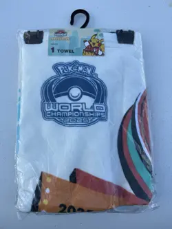 Pokemon World Championships 2025 Anaheim Pokemon Center TOWEL Exclusive - Image 1