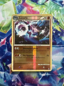 Pokemon TCG Lucario Call of Legends 14/95 Reverse Holo Rare - Image 1