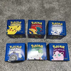 BURGER KING POKEMON 23K GOLD CARD BLUE BOX COMPLETE SET OF 6 SEALED IN BAGS 1999 - Image 3