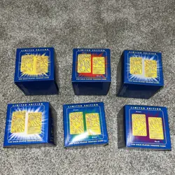 BURGER KING POKEMON 23K GOLD CARD BLUE BOX COMPLETE SET OF 6 SEALED IN BAGS 1999 - Image 4