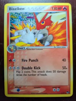 Holo Promo Blaziken SM04 1/17 POP Series 1 Pokemon Trading Card LP - Image 1
